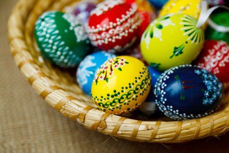 Traditional Decorated Easter Eggs