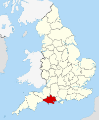 Map of Dorset