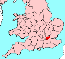 Map of Middlesex